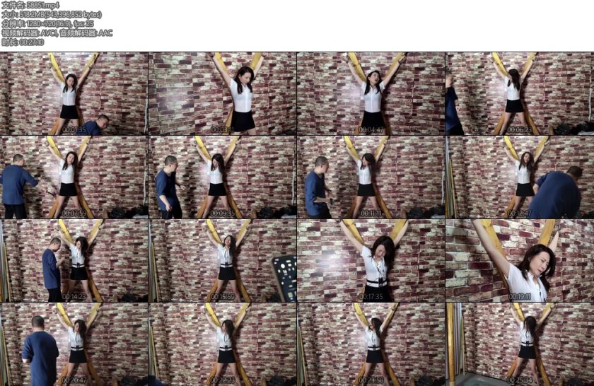 [随心原创] 白杨不屈的情报员极限叉架双铐鞭打郊狼电刑折磨-丝依依