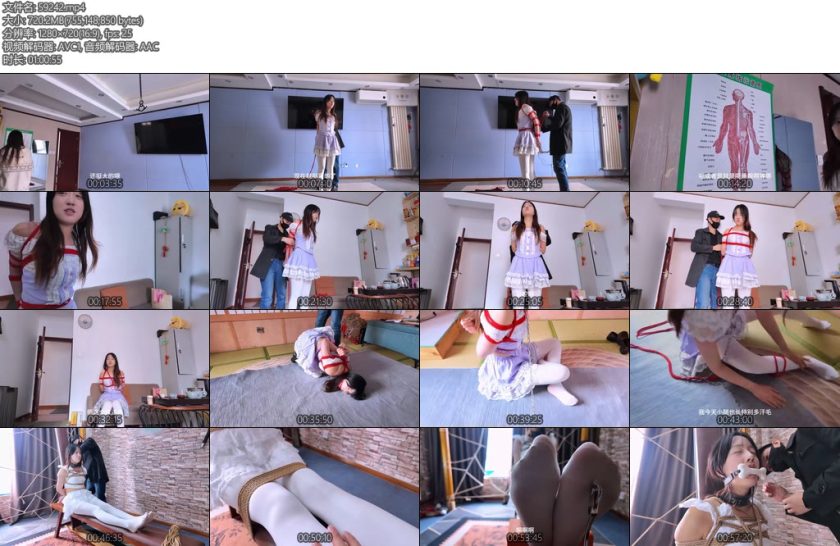 [一绳所爱] 初心定制萌新女孩林悦绳艺体验纪实-丝依依