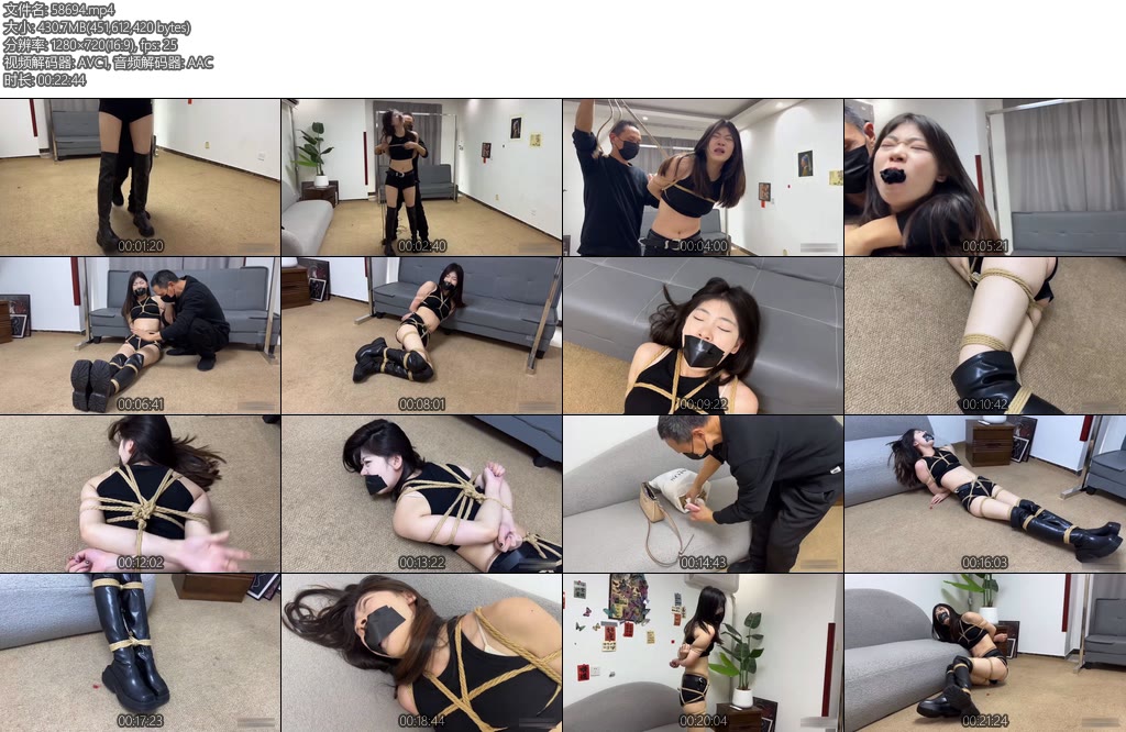 [金宝原创] 辣妹收藏夹伊婷的绑缚噩梦上集-丝依依