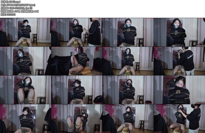 [悦感日记] 外国客户再次定拍白虎黑丝小美各种超粘胶带窒xi被绑架后强制训练最后放置过夜超真实窒xi反应-丝依依