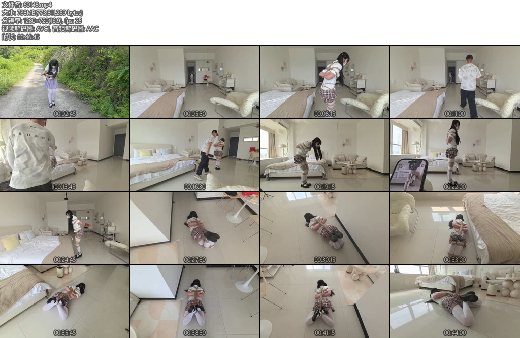 [FXX] 凡小晓定拍极限体力挑战那个看似简单实则一点都不容易的剧本又来了户外镣铐差点被路过的车发现躲在身后瑟瑟发抖并腿缚来回跳到虚脱停下来就鞋底猛打屁股用力推倒测试并腿跳远跳高并记录成绩并腿驷马爬-丝依依