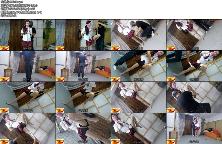[魅影空间] 橘子JK红裙片足受鞭棒棒振阴初尝一小时调教168橘子JK片足股绳鞭调棒棒振阴奴性培育中-丝依依