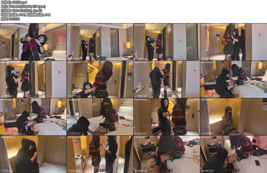 [亚洲绳艺] 小男娘的捆绑体验-丝依依