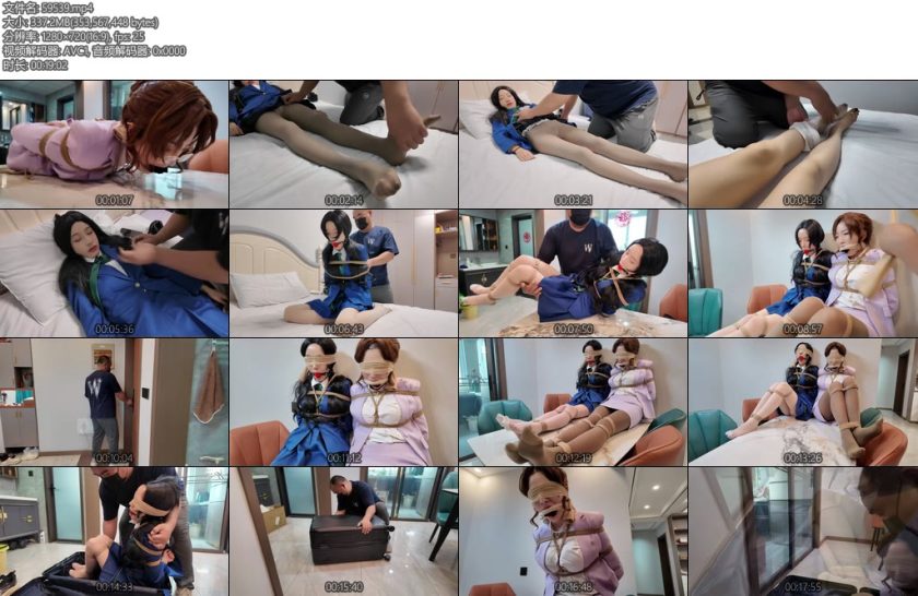 [李大侠] 佳佳雅倩主演妃英理毛利兰母女遇袭之全部带走-丝依依