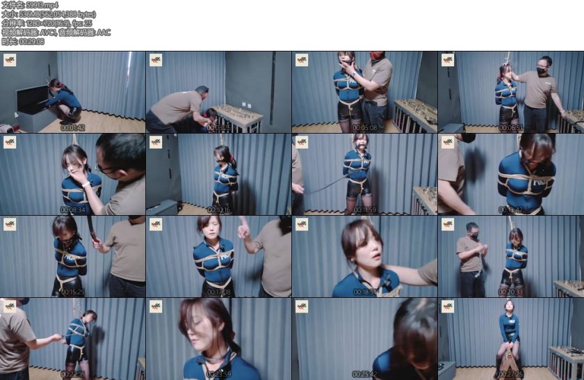[秦韵绳屋] 落入圈套的女搜查官-丝依依