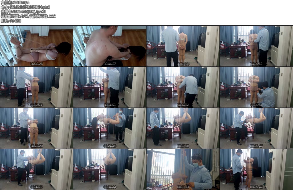 [绯影责束] 高强度极限欧式直臂捆脚趾拉起放置加日式吊-丝依依