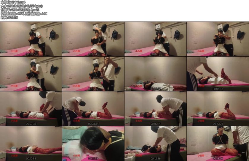 [小五哥] 拍一拍熟女阿姨的白屁股-丝依依