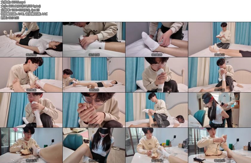 [李大侠] 尾随佳佳之白袜运动鞋-丝依依