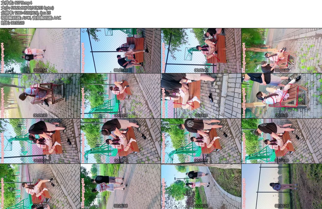 [糖糖原创] 清晨荒野球场绑架实录水手服伪娘被牵狗链牵到长椅M腿固定TK震动棒贞操锁强制高潮掀裙暴露-丝依依