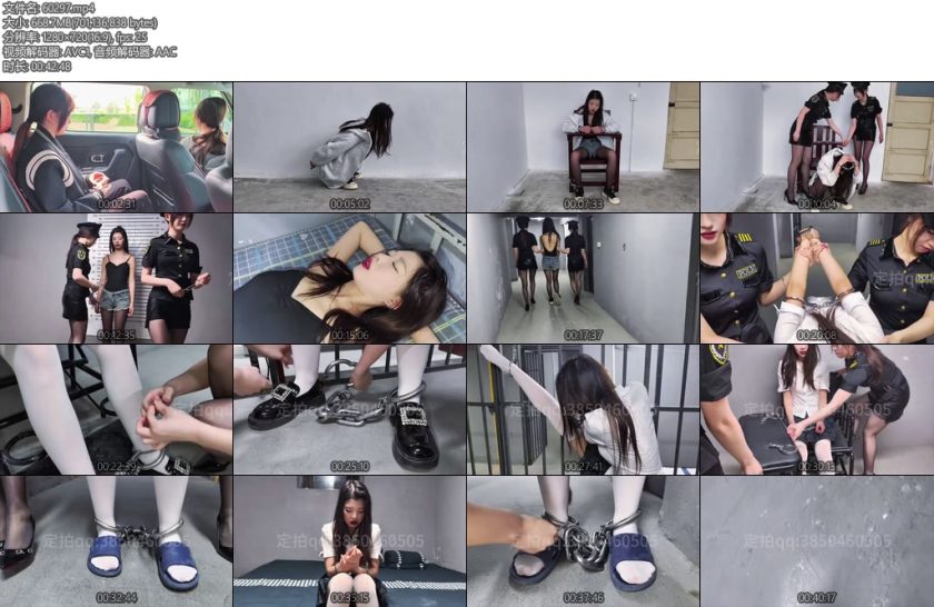 [忘忧社] 张小丽在超市偷东西被监控拍下被逮捕张小丽被要求摘掉项链手镯和鞋子并进行拍照她因偷盗和帮助他人运输毒品罪被捕还涉及越狱罪张小丽否认自己运毒但没有足够的证据不会给她带这么重的脚镣-丝依依