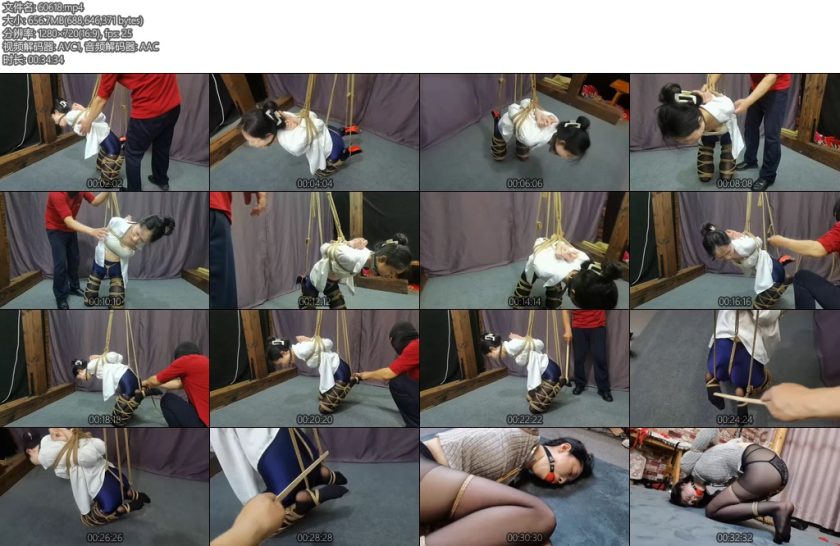 [绳屋藏娇] 艺仙儿后手观音吊缚-丝依依