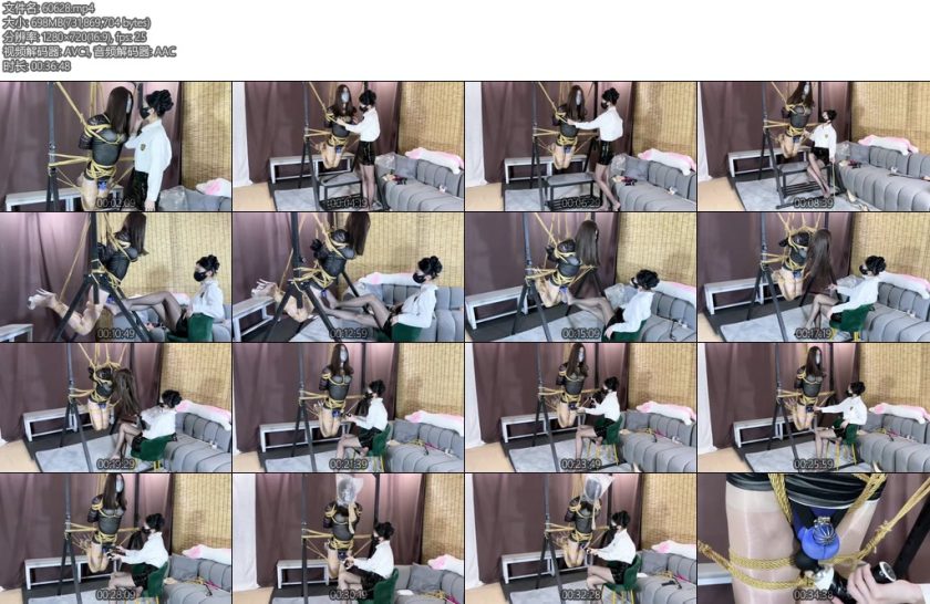[美美的丝] 墨月禁锢锁娘超硬核长时间全身折叠捆绑悬吊权威性感黑丝高跟美腿墨月也要把安安锁起来变成无用的ED伪娘安安全身悬空禁锢只能不断摇头哀求黑丝墨月同样用摇头否定来回应只留下被狠狠捆绑悬吊的ED伪-丝依依