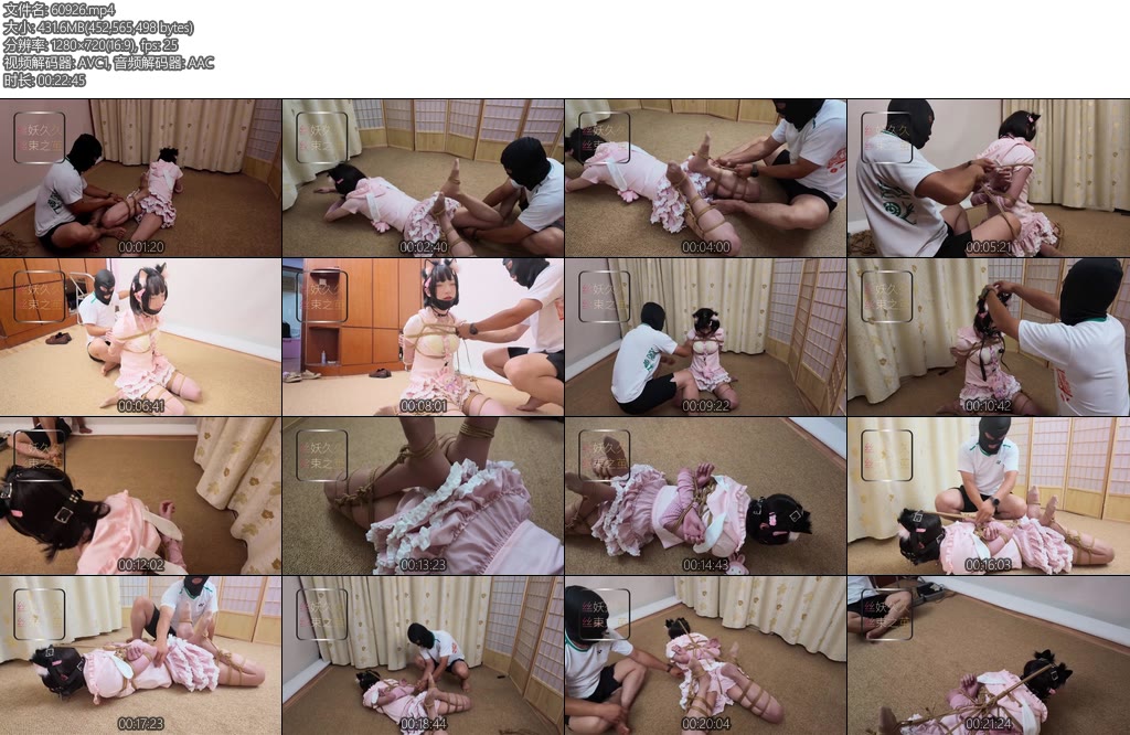 [丝妖久久] 男娘久久超紧的后高手折腿强制抬头TKSP开口塞-丝依依