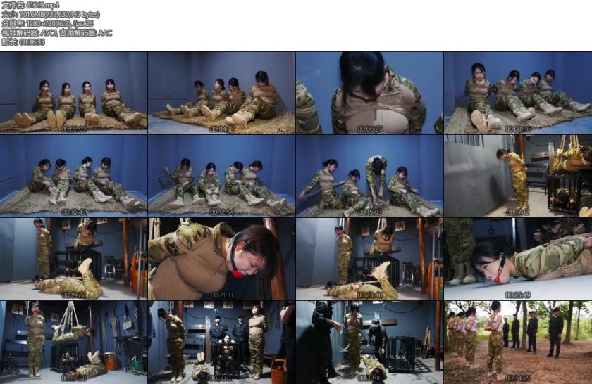 [胜景影视] 特战忠魂下集女子特战小组在匪窝基地遭受各种折磨后逃离匪窝又被抓回后刑讯毒打最后野外被处决-丝依依