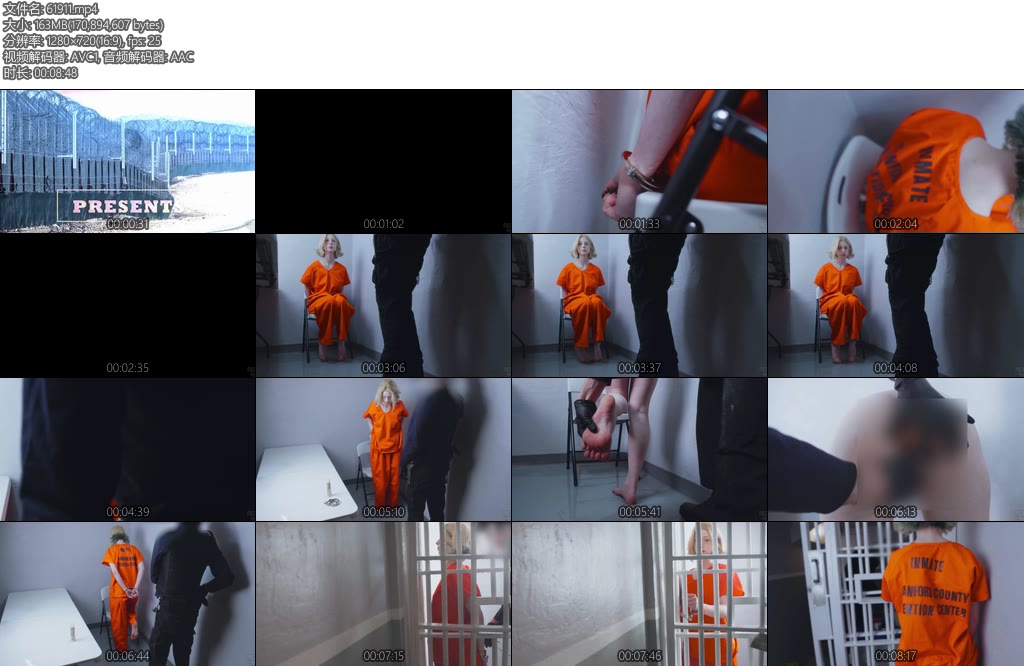 [欧美绳艺] Stanford County Detention Center EPISODE 2 Searched-丝依依