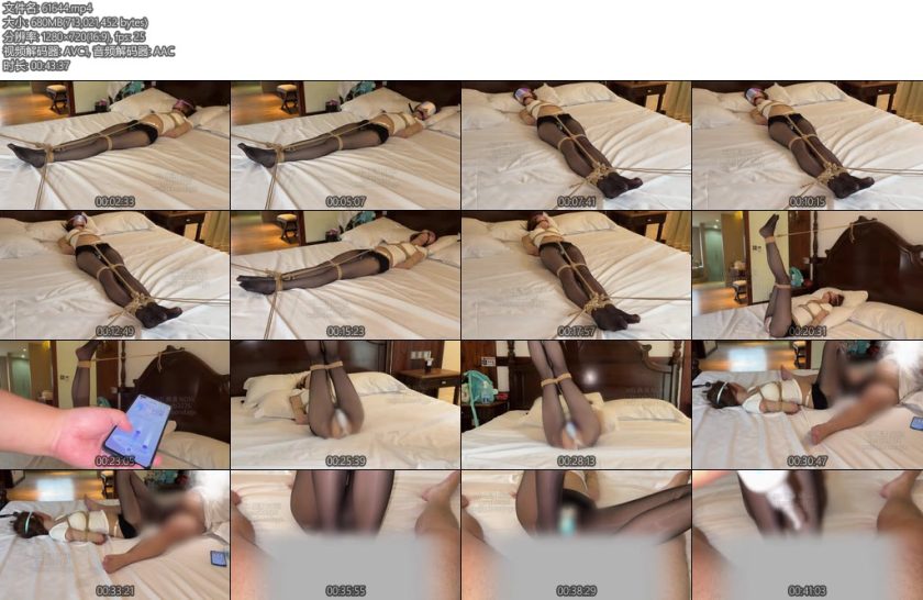 [zxbondage] 女大别墅黑丝篇2人棍啵啵贝足交撸管42-丝依依