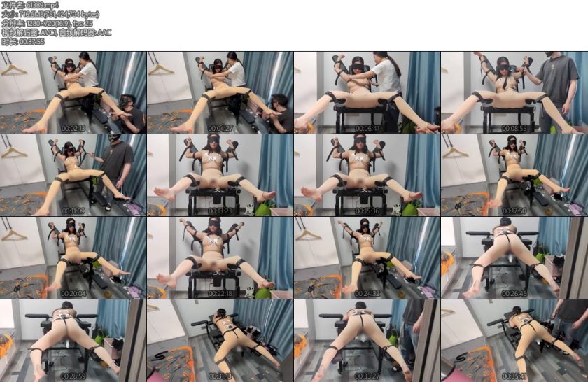 [束人映像] 双人TK单女电击炮机强高双人TK电击SP炮机震动强高-丝依依