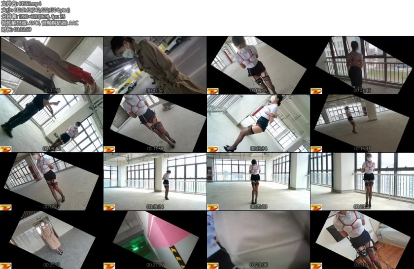 [魅影空间] 170空乘美奴户外强高重启绝对值得小撸作品吊带黑丝龟甲缚伸缩炮机狂顶高潮一浪高过一浪还得被狗链牵引室内大炮机释放迷浪之声-丝依依