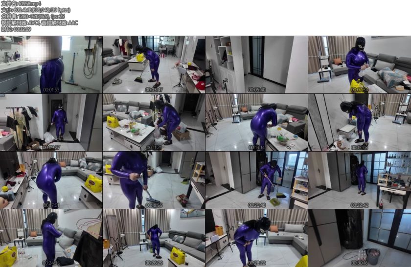 [freely] 日常工作室卫生保洁胶衣灌肠肛塞前面跳蛋-丝依依