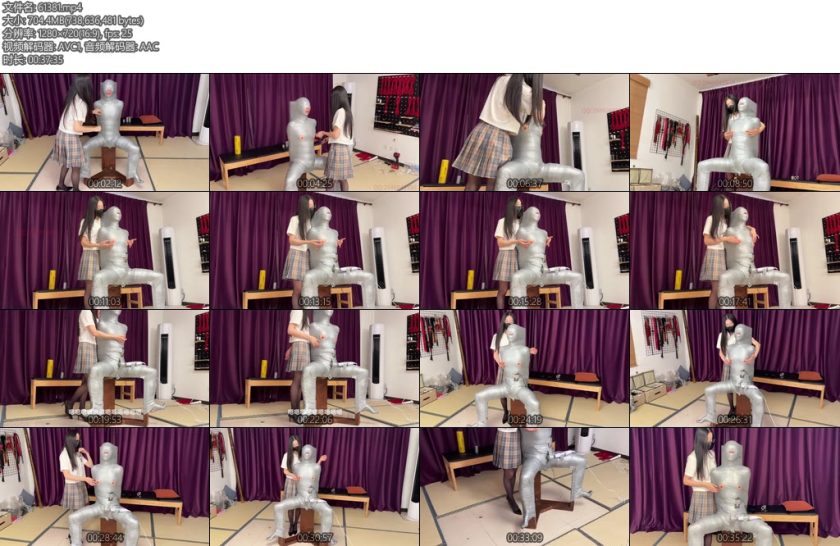 [黑魔法师] 我的男友作为颜老师的男友居然敢背着颜老师喝花酒正好新的道具就拿你测试了菊花塞上震动肛塞郊狼av棒全固定上胶带死死囚禁在新刑凳上屈辱的被颜老师榨汁-丝依依