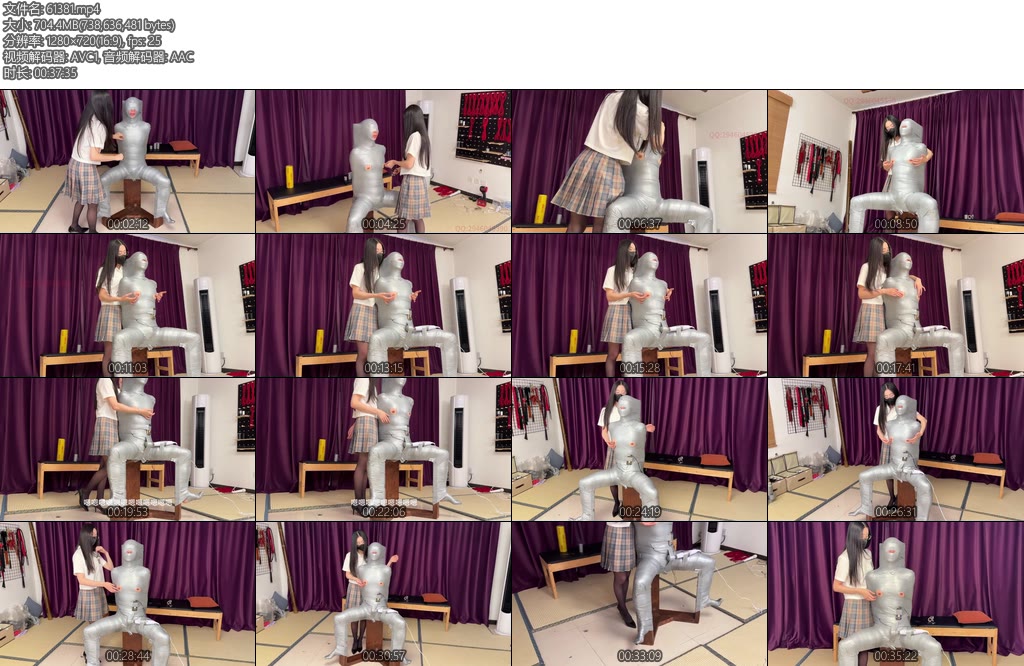 [黑魔法师] 我的男友作为颜老师的男友居然敢背着颜老师喝花酒正好新的道具就拿你测试了菊花塞上震动肛塞郊狼av棒全固定上胶带死死囚禁在新刑凳上屈辱的被颜老师榨汁-丝依依