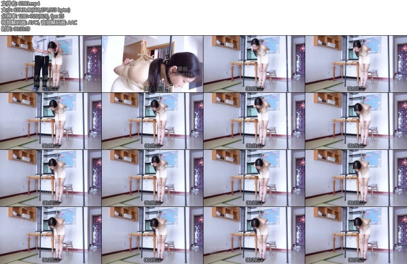 [子衿原创] 清月口枷一个人放置在家-丝依依