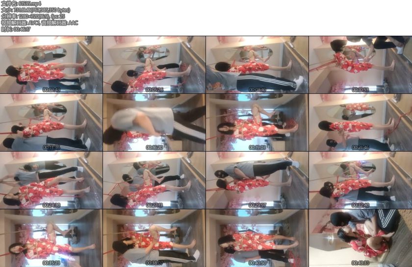 [茶茶原创] 足利茶茶丸 和服少女紧缚后手观音海老缚吊绑接吻单腿吊棒子调教tksp玉足-丝依依