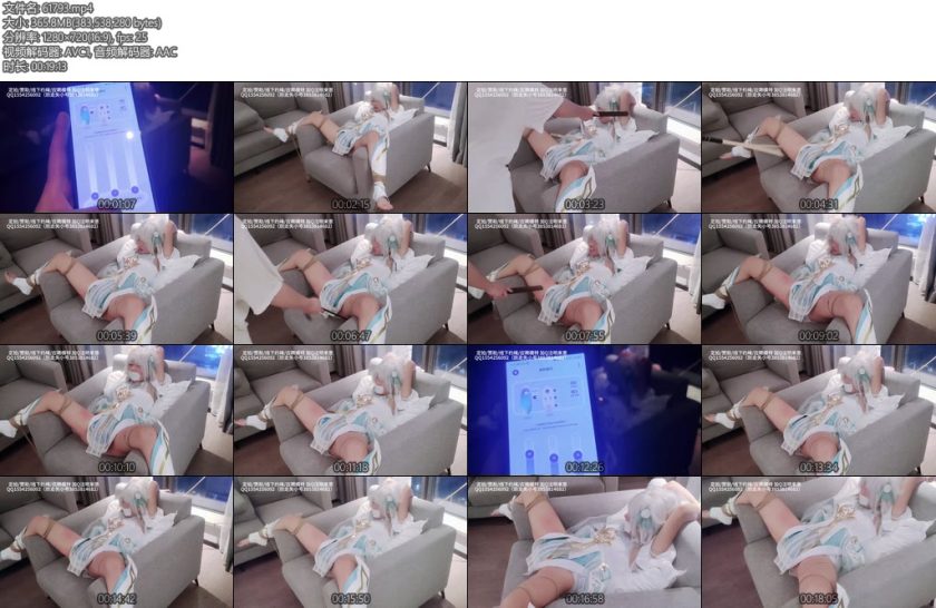 [XcTian] 小鸟cos西施游龙清影惨遭啵啵贝强高分腿放置sp鞭打-丝依依