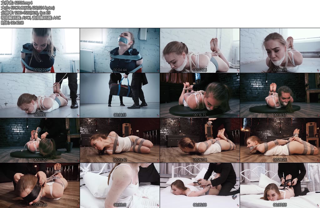 [欧美绳艺] Police Officer Jessica Did Not Expect This Tape Wrapping Rope Bondage and Plastic Ties with Stron-丝依依