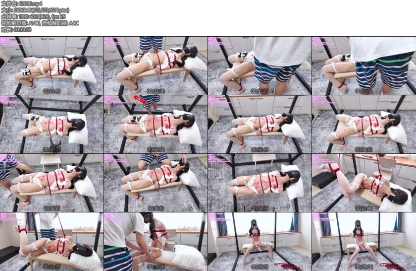 [亚洲绳艺] 绳缚日本工作室 Yumi半熟少女乳头滴蜡初解禁SVA小炮机吮吸电击窒息酷刑后自慰奖励完全真实反馈日式紧缚躺椅固定强力电击跳蛋剧烈挣扎超绝GC超高质量-丝依依