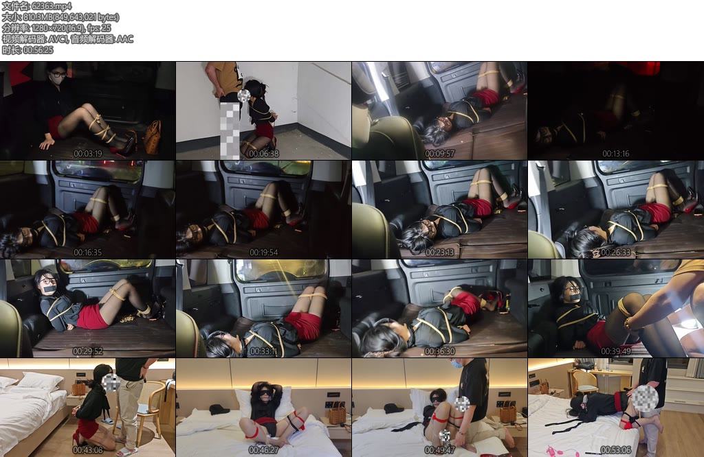 [欢乐谷] 新人芝芝首次尝试真实车库惊魂绑架调教-丝依依