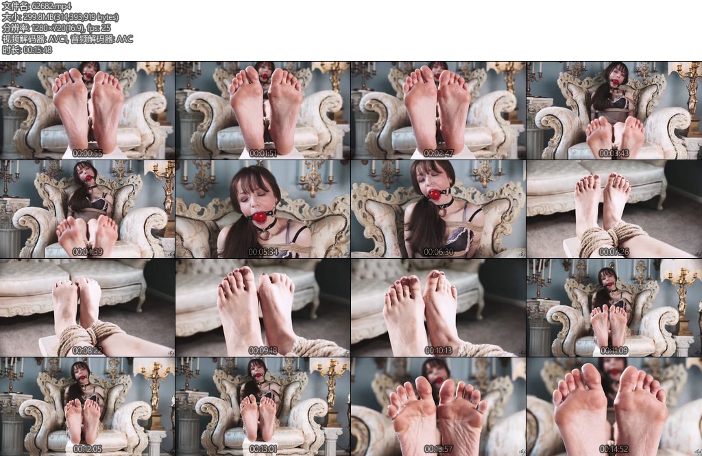 [欧美绳艺] Ella s Perfect Soles-丝依依
