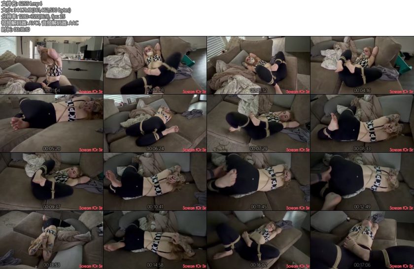 [欧美绳艺] Contorted Escape Attempt-丝依依