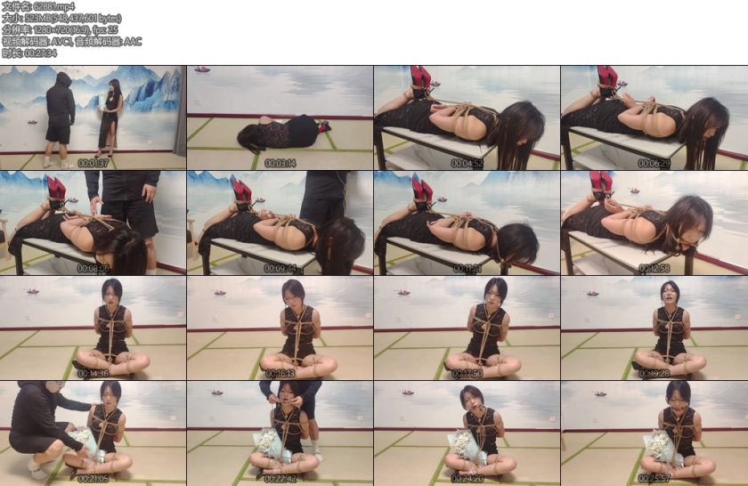 [秦韵绳屋] 七夕会见网友的袅袅-丝依依