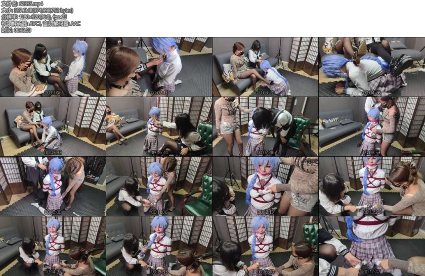 [幻月工坊] badcat表弟cos甘雨被发现后惨遭表姐和来访女客人调教-丝依依