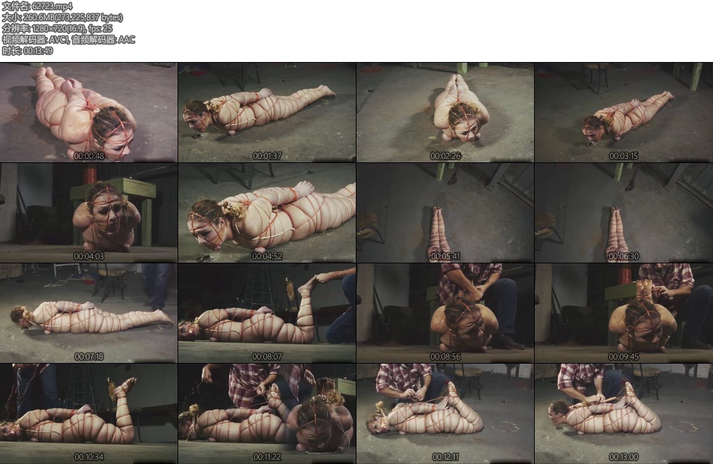 [欧美绳艺] NOS Diamondly Twine Hogtie Episode 5-丝依依