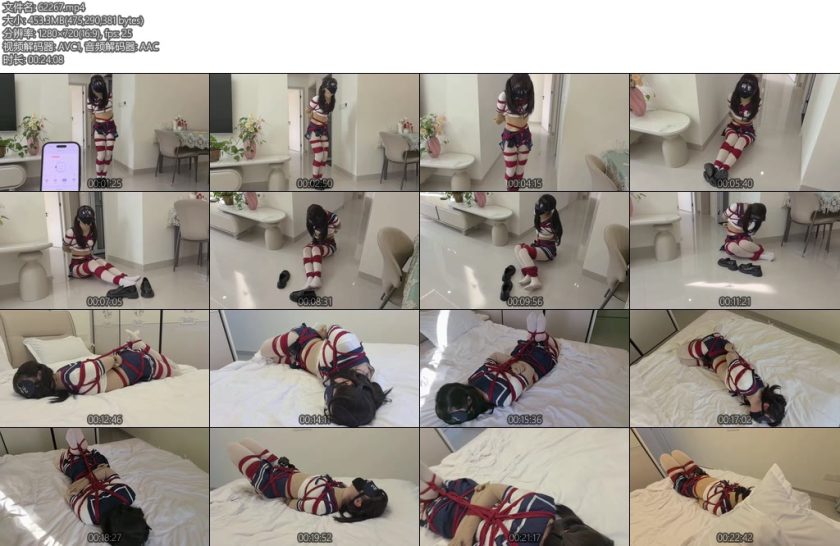 [氧柒罐罐] 罐罐连体肉丝JK白丝原来电击器真的能让人抽筋抽搐啊蛇缚小高手花式股绳全程电击挣扎驷马电击挣扎枕头捂口鼻窒息绝望尖叫吓死人了罐罐说她感觉全身抽搐抽筋话都说不出来-丝依依