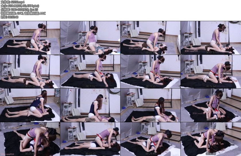 [雪宝日记] 雪儿汐汐女女百合定拍模拟体位爱儒教口爆等掐脖子SP等-丝依依