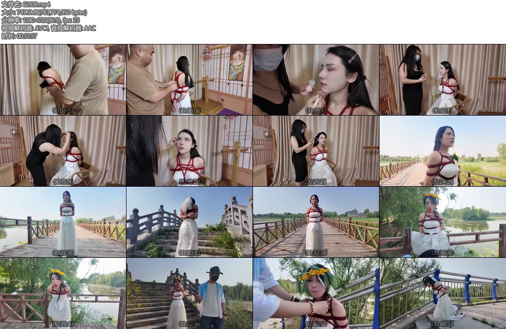 [一绳所爱] 杨若琳绳艺婚纱拍摄纪实①附趣味体验感言-丝依依