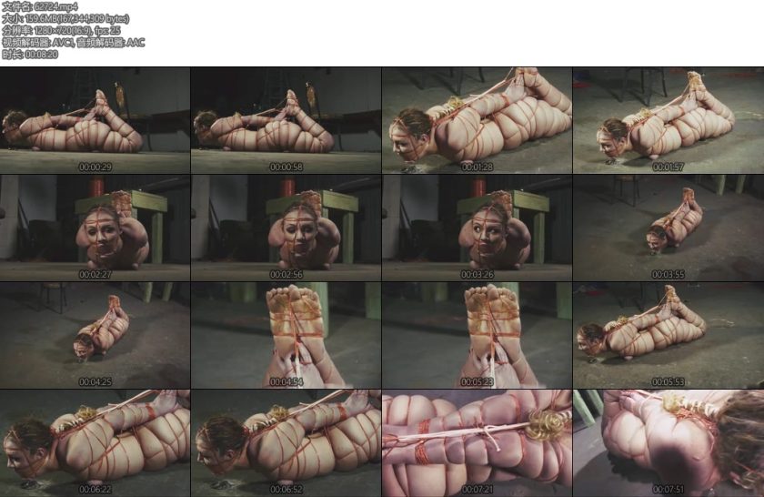 [欧美绳艺] NOS Diamondly Twine Hogtie Episode 6-丝依依