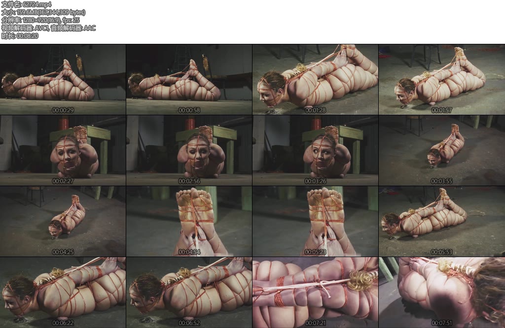 [欧美绳艺] NOS Diamondly Twine Hogtie Episode 6-丝依依