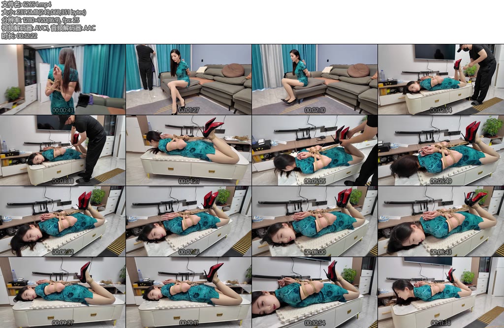 [李大侠] 佳佳旗袍后手观音驷马-丝依依