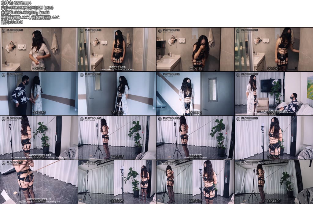 [PlotBound] 精品剧情女神老师不可能是个M第四集一边被折磨一边进行视频授课-丝依依