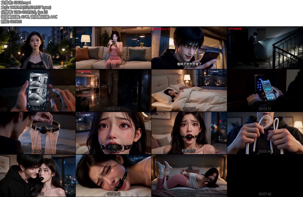 [亚洲绳艺] 丝袜奶猫 母女绑架案上-丝依依