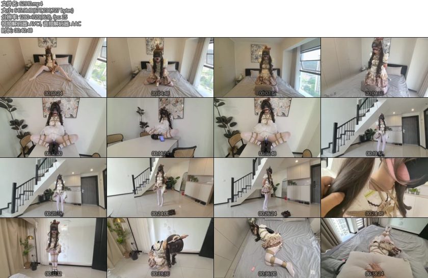 [FXX] 凡小晓暴走的小萝莉P机啵啵贝入体TD多种玩具多次高C到双腿颤抖白丝垫脚吊脖跟跳天鹅舞一样配合着波波贝失控模式十分钟垫不住了强行被吊晕内置TD贞操锁电击器折磨到崩溃痛哭皮鞭SP枕头捂闷极限挣扎-丝依依