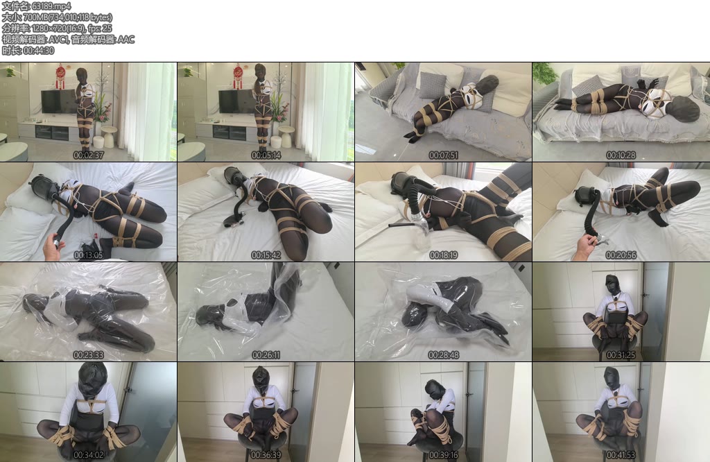 [FXX] 凡小晓纯享版ZX游戏一次次绝命挣扎昏迷后失禁量大得可怕乳胶头套防毒面具负压袋负压瓶真空袋皮革头套一次一次绝望的极限挣扎到最后的昏迷失禁事后全身酸痛没有一个礼拜下不了床-丝依依