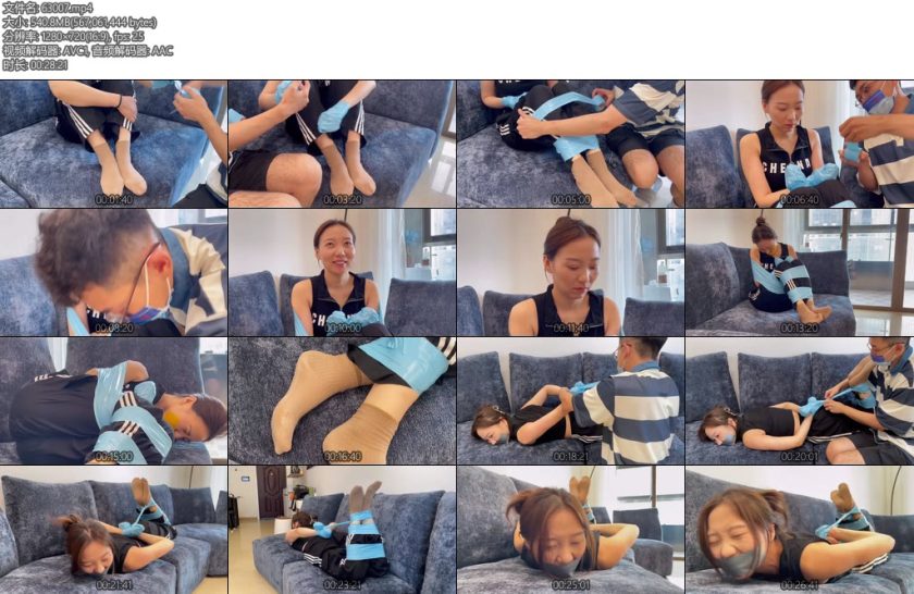 [默示录] 缚艺录小苗最后的驷马与封嘴-丝依依