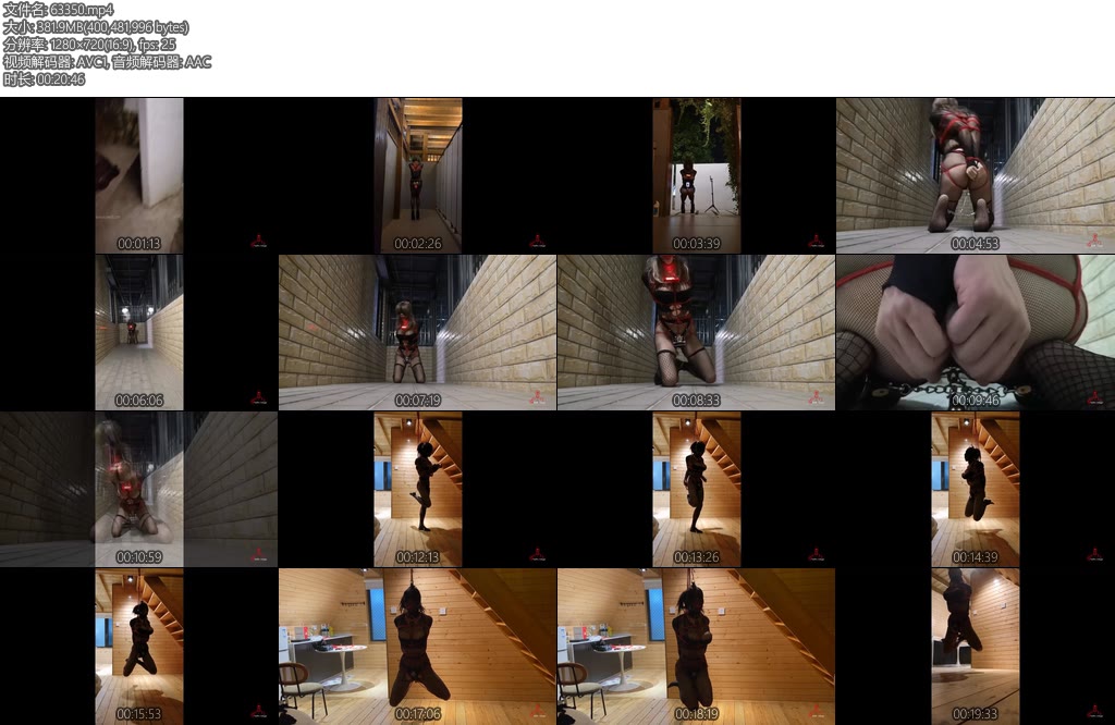 [CD伪娘] 小诡的自缚161自缚夜探女子公厕-丝依依