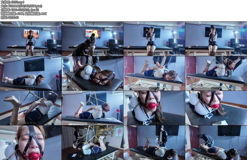 [一绳所爱] 王贝贝欧美风直臂极限紧缚各种鞭子齐上阵打的泣不成声上集-丝依依