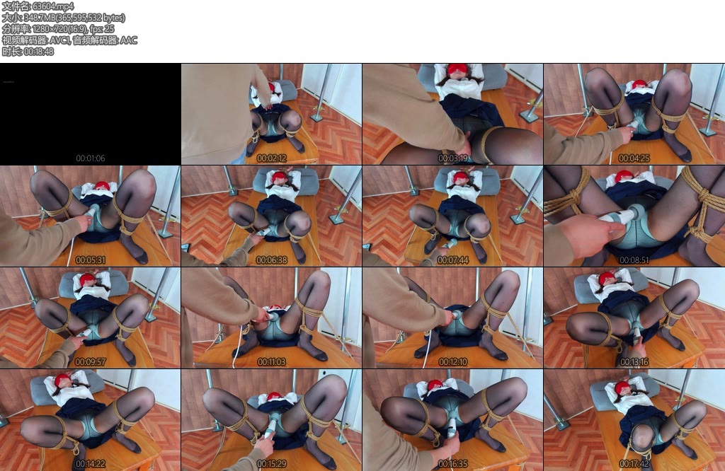 [亚洲绳艺] ガマンできなイ 声出し禁止電マ愛撫 Cant Hold It Back Vibrator Caress-丝依依